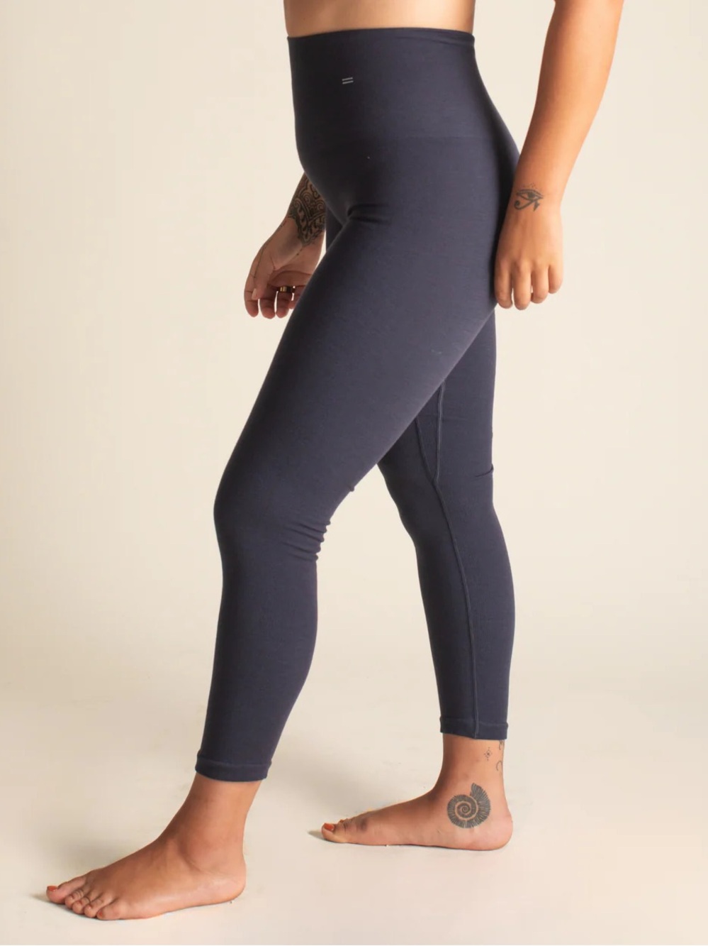 Branwyn NWT Merino Wool Essential Compressive Legging - Night Sky